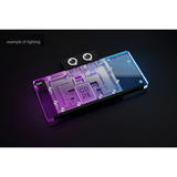 Alphacool Core RX 9070 XT Taichi, Refrigeración por agua transparente/Cromado