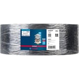 Bosch 2 608 901 223 papel de lija Rollo abrasivo Grano medio 1 pieza(s), Hoja de lija negro, Rollo abrasivo, Grano medio, Eliminación de óxido, Metal, Madera, Lijado en seco, Negro