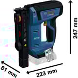 Bosch GTH 18V-14, 0601482800, Engrapadora eléctrica azul/Negro
