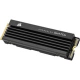 Corsair MP600 PRO LPX M.2 500 GB PCI Express 4.0 3D TLC NAND NVMe, Unidad de estado sólido negro, 500 GB, M.2