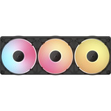 Corsair iCUE LINK RX360 II Unified Frame RGB-PWM, Ventilador negro