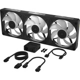Corsair iCUE LINK RX360 II Unified Frame RGB-PWM, Ventilador negro