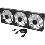Corsair iCUE LINK RX360 II Unified Frame RGB-PWM, Ventilador negro