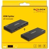 DeLOCK 18652, Splitter HDMI negro