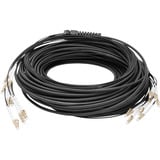 Digitus Cable de fibra óptica Universal Breakout, dúplex, conector LC/UPC, multimodo OM4 negro