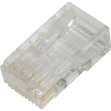 Digitus Conector modular CAT.6 para cable redondo, sin blindaje, 1 pieza, Enchufe 