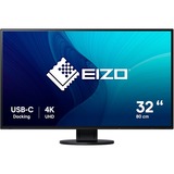EIZO FlexScan EV3285-BK LED display 80 cm (31.5") 3840 x 2160 Pixeles 4K Ultra HD Negro, Monitor LED negro, 80 cm (31.5"), 3840 x 2160 Pixeles, 4K Ultra HD, LED, 5 ms, Negro