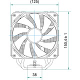 EKL 22210021026, Disipador de CPU 