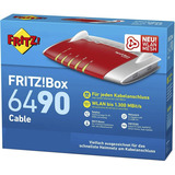 FRITZ! 20002657, Router blanco/Rojo