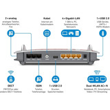 FRITZ! Box 6490 Cable Renovado, Router blanco/Rojo