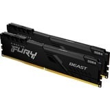 Kingston FURY FURY Beast módulo de memoria 32 GB 2 x 16 GB DDR4 3200 MHz, Memoria RAM negro, 32 GB, 2 x 16 GB, DDR4, 3200 MHz, 288-pin DIMM