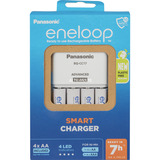 Panasonic Cargador eneloop Universal Smart Charger Set blanco