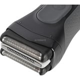Procter & Gamble Serie 3 3000S Máquina de afeitar de láminas Gris negro/Gris, Máquina de afeitar de láminas, Gris, Carga, AC/Batería, Batería integrada, 30 min