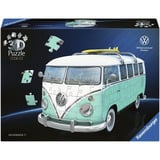 Ravensburger 3D Puzzle Iconics: Volkswagen T1 - Edición Chrome 