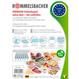 Rommelsbacher VBS 304 bolsa para cocinar, Láminas para envasado al vacío transparente