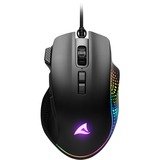 Sharkoon SHARK Force 3, Ratones para gaming negro
