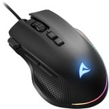 Sharkoon SHARK Force 3, Ratones para gaming negro