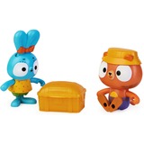 Spin Master Brave Bunnies - Búsqueda del tesoro con Boo Conejo y Tigre, Muñecos 