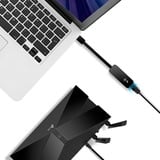 TP-Link UE306 adaptador y tarjeta de red Ethernet 1000 Mbit/s, Adaptador de red Alámbrico, USB, Ethernet, 1000 Mbit/s, Negro
