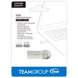 Team Group C222 64 GB, Lápiz USB plateado