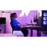 Thermaltake Silla gaming ARGENT E700 Glacier White, Asientos de juego blanco/Negro