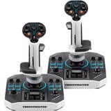 Thrustmaster Sol-R 2 HOSAS Space Sim Duo Negro, Blanco USB Palanca de vuelo Analógico/Digital PC, Palanca de mando negro/blanco, Palanca de vuelo, PC, Analógico/Digital, Alámbrico, USB, USB Tipo C