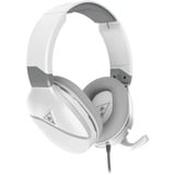 Turtle Beach Recon 200 Gen 2 Auriculares Alámbrico Diadema Juego Gris, Blanco, Auriculares para gaming blanco, Alámbrico, Juego, 20 - 20000 Hz, 512,6 g, Auriculares, Gris, Blanco