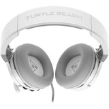 Turtle Beach Recon 200 Gen 2 Blanco Auriculares amplificados para juegos para PS5, PS4, Xbox Series X|S, Xbox One y PC, Auriculares para gaming blanco, PS4, Xbox Series X|S, Xbox One y PC, Alámbrico, Juego, 20 - 20000 Hz, 512,6 g, Auriculares, Gris, Blanco