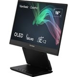 ViewSonic VP Series VP16-OLED pantalla para PC 40,6 cm (16") 1920 x 1080 Pixeles Full HD Negro, Monitor OLED negro (mate), 40,6 cm (16"), 1920 x 1080 Pixeles, Full HD, OLED, 1 ms, Negro