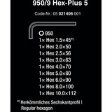 Wera 950/9 Hex-Plus 5, Destornillador 