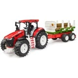 bruder ROADMAX tractor con remolque forestal y 3 troncos, Vehículo de juguete 