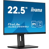 iiyama ProLite XUB2395WSU-B5 pantalla para PC 57,1 cm (22.5") 1920 x 1200 Pixeles WUXGA LED Negro, Monitor LED negro (mate), 57,1 cm (22.5"), 1920 x 1200 Pixeles, WUXGA, LED, 4 ms, Negro