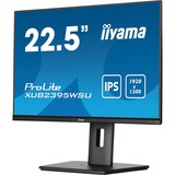 iiyama ProLite XUB2395WSU-B5 pantalla para PC 57,1 cm (22.5") 1920 x 1200 Pixeles WUXGA LED Negro, Monitor LED negro (mate), 57,1 cm (22.5"), 1920 x 1200 Pixeles, WUXGA, LED, 4 ms, Negro