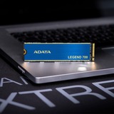 ADATA LEGEND 700 1 TB, Unidad de estado sólido azul/Dorado