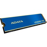 ADATA LEGEND 700 1 TB, Unidad de estado sólido azul/Dorado