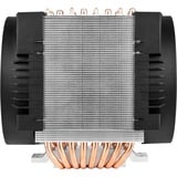 ARCTIC Freezer 4U-M Rev. 2 Procesador Refrigerador de aire 12 cm Aluminio, Negro, Disipador de CPU Refrigerador de aire, 12 cm, 122,16 m³/h, Aluminio, Negro