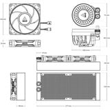 ARCTIC Liquid Freezer III Pro 240, Refrigeración por agua 