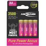 Ansmann 1312-0042, Batería rosa/Amarillo
