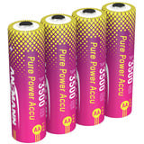 Ansmann 1312-0042, Batería rosa/Amarillo