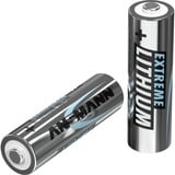 Ansmann 4+4 Lithium AA Batería de un solo uso Litio plateado, Batería de un solo uso, AA, Litio, 1,5 V, 8 pieza(s), Plata