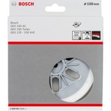 Bosch 2 608 601 114 Almohadilla de lijado 1pieza(s) papel de lija, Plato lijador Almohadilla de lijado, 150 mm, 150 mm, 1 pieza(s)