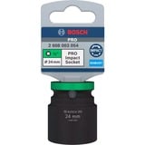 Bosch Dado de impacto PRO 24mm, 3/4", Llave de tubo negro