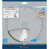 Bosch Hoja de sierra circular PRO para múltiples materiales, Ø 210mm, 80 dientes 