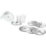 Bosch MUZ5VL1 batidora y accesorio para mezclar alimentos, Trituradora blanco, Acero inoxidable, Blanco, Acero inoxidable, MUM5