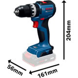 Bosch Taladro atornillador percutor inalámbrico GSB18V-52 en L-BOXX, Martillo atornillador Minorista