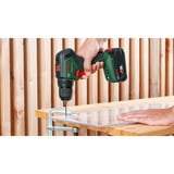 Bosch Universal Drill 18V-60 1900 RPM Sin llave 1,3 kg Negro, Verde, Taladro/destornillador verde/Negro, Taladro de pistola, Sin llave, Negro, Verde, 1,3 cm, 1900 RPM, 3,5 cm