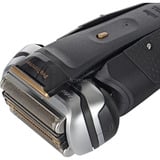 Braun Series 9 Pro+ 9510s Wet & Dry Máquina de afeitar de láminas Recortadora Negro negro/Plateado, Máquina de afeitar de láminas, Negro, Batería, Ión de litio, 60 min, Caja