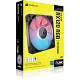 Corsair iCUE LINK RX120 RGB, Ventilador negro