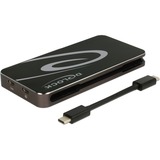 DeLOCK 87773 base para portátil y replicador de puertos Alámbrico USB 3.2 Gen 1 (3.1 Gen 1) Type-C Negro, Estación de acoplamiento negro, Alámbrico, USB 3.2 Gen 1 (3.1 Gen 1) Type-C, 4,5 W, Negro, 3840 x 2160 Pixeles, China