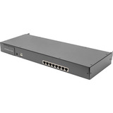 Digitus Switch KVM modular CAT 5 de 8 puertos negro